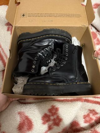 Dr. Martens Jadon Botas Negras con plataforma