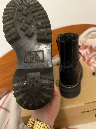 Dr. Martens Jadon Botas Negras con plataforma