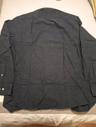 Camisa Easy Wear Azul Talla XXL