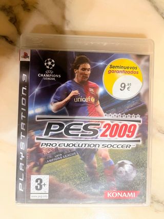 Videojuego PES 2009 PS3