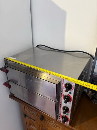 Horno Profesional Italiano Pizza Doble Cámara