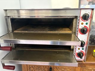 Horno Profesional Italiano Pizza Doble Cámara