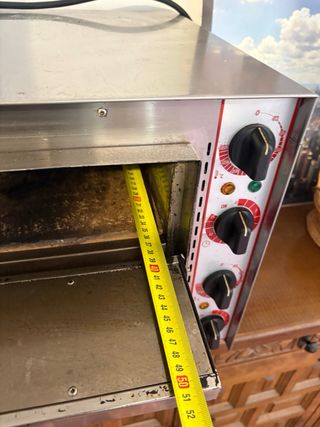 Horno Profesional Italiano Pizza Doble Cámara