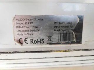 Patinete Eléctrico KUGOO Kirin S1 Pro