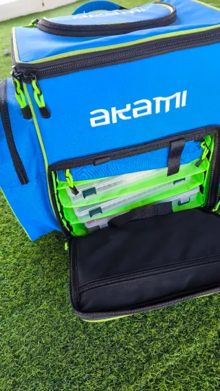 Mochila Pesca Akami MG21 Azul Talla L