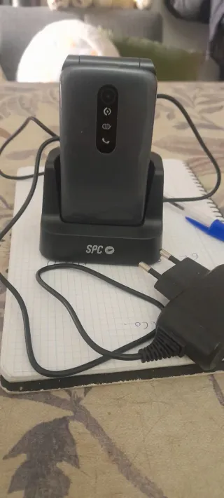 Teléfono móvil SPC gris