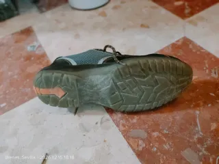 Botas de trabajo negras y naranjas Talla 43