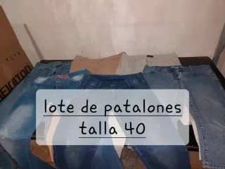 Lote de pantalones talla 40