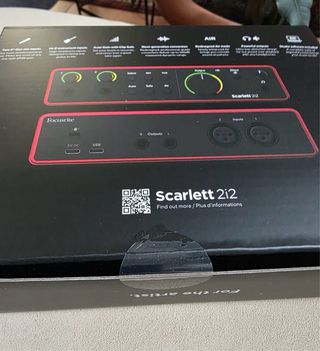 Focusrite Scarlett 2i2 4a Gen