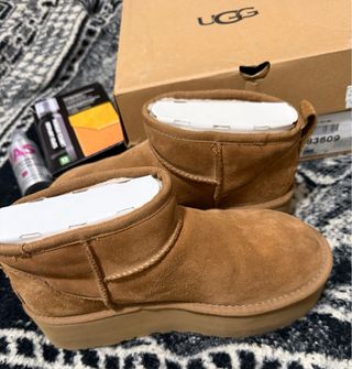 Botas UGG Classic Ultra Mini Plataforma Marrones