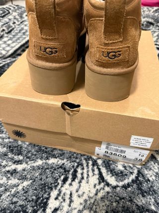 Botas UGG Classic Ultra Mini Plataforma Marrones