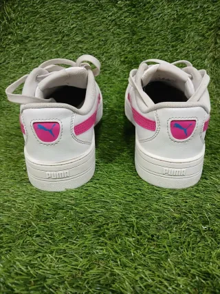 Zapatillas Puma Blancas y Rosas