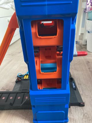 Lote de pistas y coches Hot Wheels