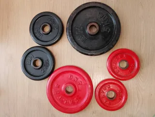 Discos de pesas musculación