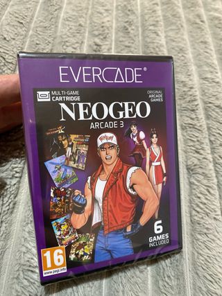 Evercade Neo Geo Arcade 3 Cartucho Juegos