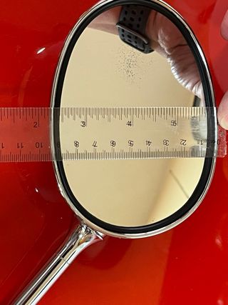 Espejo retrovisor plateado izquierdo Peugeot Djang