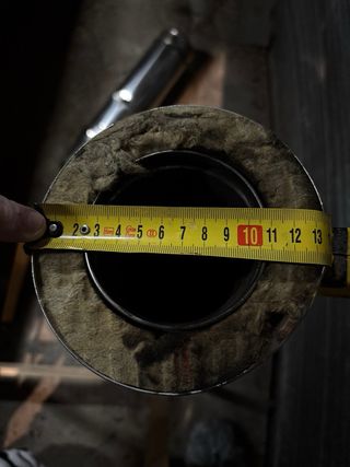 Tubos Chimenea Acero Inoxidable con abrazaderas