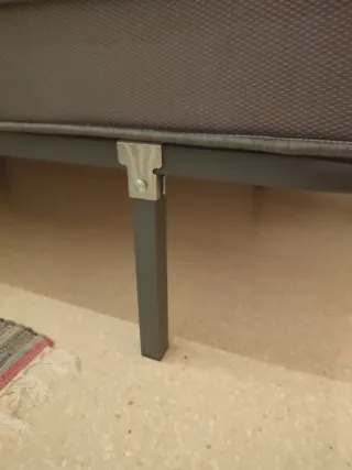 Somier y colchón 90 cm