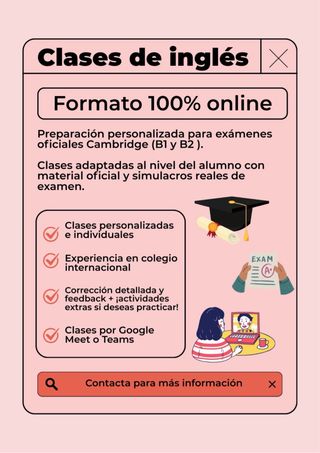 Clases Online Inglés - Preparación Cambridge