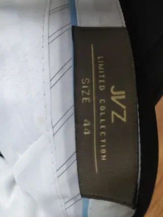 Pantalón de vestir negro poliéster