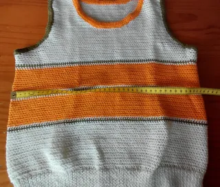 Camiseta Ganchillo Mujer Vintage Talla Única