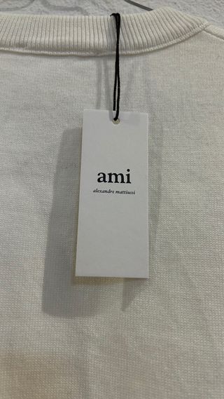 Jersey Ami Paris Blanco