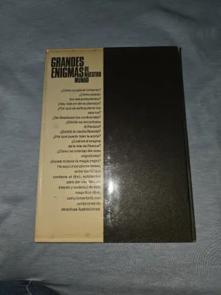 Libro Grandes enigmas de nuestro mundo