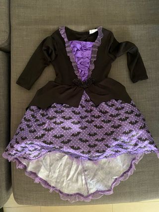 Disfraz de vampira talla 3-4