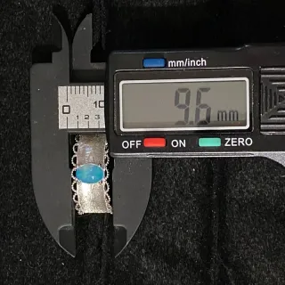 Anillo de ópalo natural