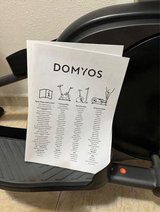 Bicicleta Elíptica Domyos FEL500