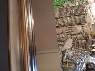 Cuadro Metálico Decorativo con espejo