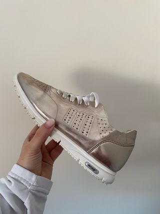 Zapatillas Mustang Oro/Plata