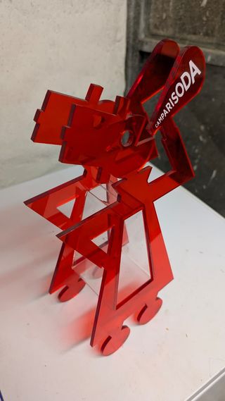 Espositore Campari Depero Vintage Rosso