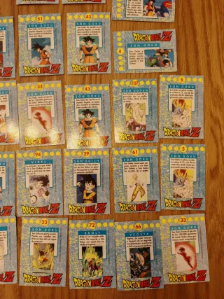 Trading Cards de Dragon Ball Z serie  1