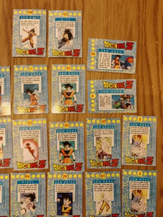 Trading Cards de Dragon Ball Z serie  1