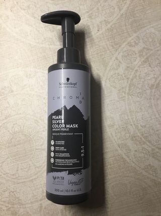 Mascarilla Schwarzkopf rubio perla matiz mechas