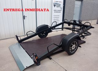 NUEVO: Remolque motos y quads basculante