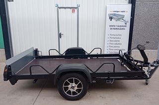 NUEVO: Remolque motos y quads basculante