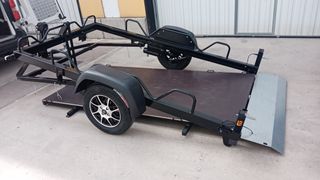 NUEVO: Remolque motos y quads basculante