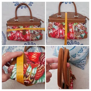 Bolso bandolera Lois estampado-Linea Nanda 2017.