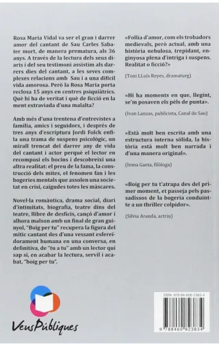 LLIBRE BOIG PER TU CARLES SABATER DE SAU