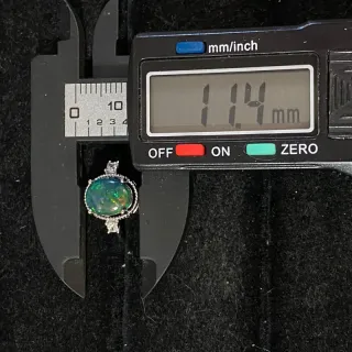 Anillo de Opalo natural