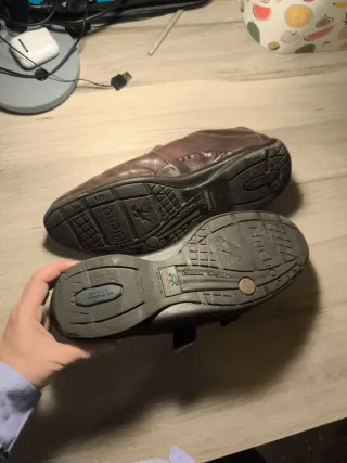 Zapatos Fluchos Piel Marrones Talla 44