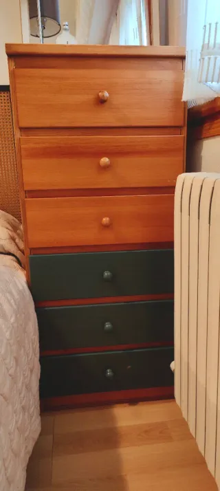 Armario y sinfonier pino macizo