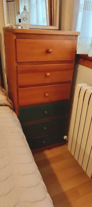 Armario y sinfonier pino macizo