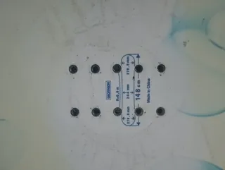 Tabla Snowboard Quechua 1,48 con fijaciones burton