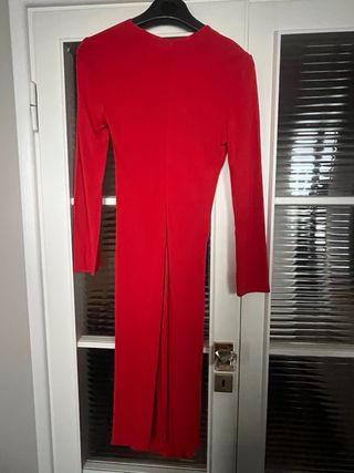 Vestito elegante rosso Ferragamo