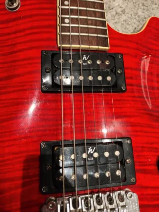 Washburn BT10 Guitarra Eléctrica Roja