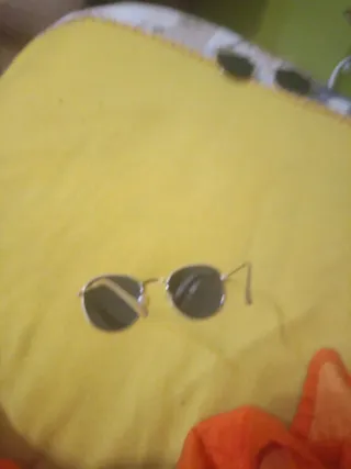 Set 2 paia Occhiali da Sole Rotondi Oro