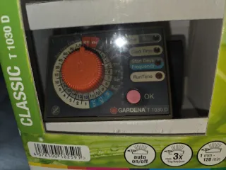 Programador Riego Gardena Classic T1030D